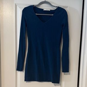 Peruvian Connection Pima Cotton Long Sleeve Dress